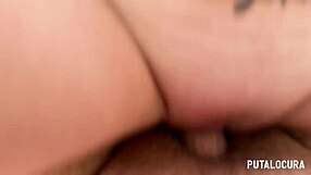 caught her tattooed and now creampie that spanish malafalda real dirty from putalocura