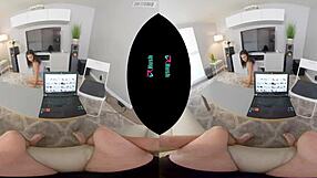 brooklyn gray catches boyfriend watching porn then fucks