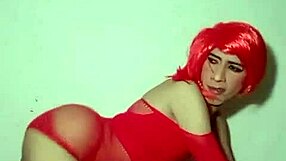 a girl in red steals your heart completely