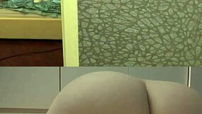 Watch this curvy girl suck that dick while cuckold listens closely