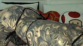 melody radford slips into her tiny micro bikini for the day