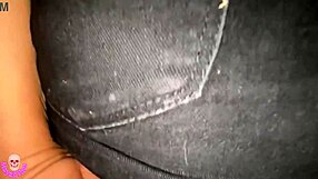 happy meal and creamy cock snack in the park with big tits milf