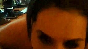 Homemade Sri Lankan BBW housewife Kandy Kane deepthroats fat cock like a slut wife?