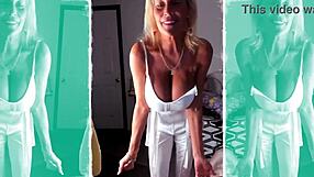 Does this bikini hug my 64-year-old granny tits just right?