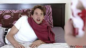 who wouldn't crave blonde blue-eyed vanessa cage's milf mommy tits grinding taboo?