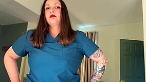 casting curvy thick stepmom nurse vs tantaly fuck doll in bed