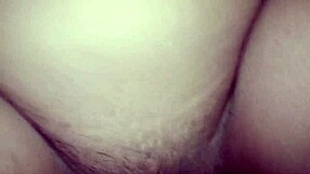 Pervert masseur gropes her wet shaved pussy non-stop during oily session!