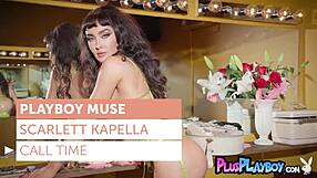 hey, check out scarlett kapella's big ass posing naked in the changing room