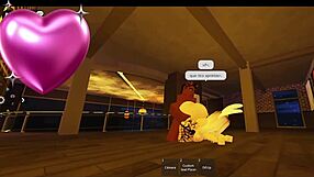 snowbunny encounters massive bbc monster cock roughly in roblox