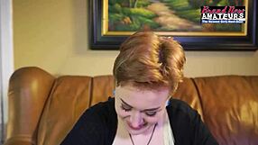 Petite Tattooed Blonde Micah Deepthroats Monster Cock Swallows Cum Load