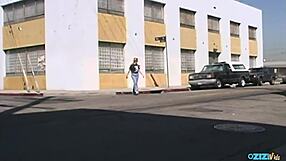 i'm gettin pounded hard by this stud in latex heels... damn!