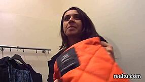 Charming Czech Kitten Teased in Mall SHOP Then RIPPED CLOTHES POV Penetrated!