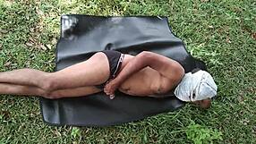 oh man, indian mommy's huge tits bounce riding my big cock in jungle camping... desi outdoor xxx!