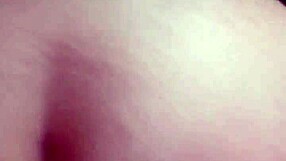 white bbw bends over for backshots. ends with sticky cumshot.