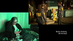 i can't stop watching my naked alan wake 2 playthrough, part 2 feels so real