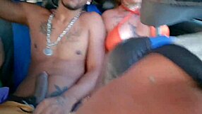 brazilian amateur pornstar gets wild hairy fuck in moving car