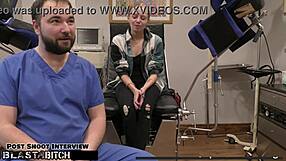 Ava Siren Bent Over in Hospital Gloves Takes Doctor's Cum on Tramp Stamp Tattoo
