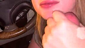 blonde petite teen laney grey sucks hung driving instructor's huge cock pov pretty blue eyes