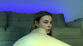 First Anal Squirts Huge Cum Blast