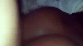 Black Couple Delivers Intense Backshots Bent Over Doggystyle