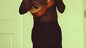 Blonde keeps dancing seductively in revealing outfit