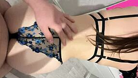 she just turned 19 and now she's bent over begging for rough creampie doggystyle in bedroom