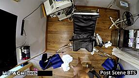 dr hitachis treatments make channy crossfire moan and squirt with vibrator in hospital