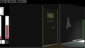 what if tara hits the sauna with shaved redhead zayna?