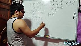 asian nerd student gets sexual algebra lesson from teacher