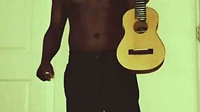 Blonde keeps dancing seductively in revealing outfit