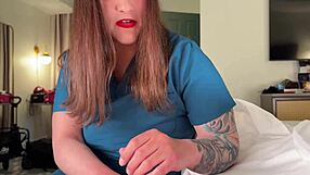 casting curvy thick stepmom nurse vs tantaly fuck doll in bed