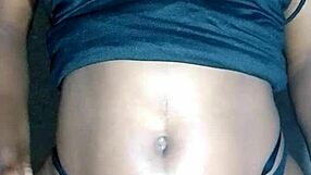 Lady in Black Massages Her Beautiful Tits Sensually!