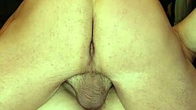 Pounding her big pussy till filled deep