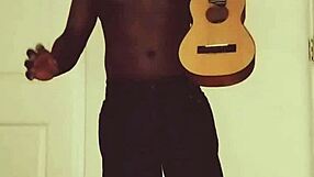 Blonde keeps dancing seductively in revealing outfit