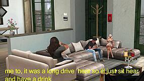 Weekend with friend's wife turns into bold fucking?