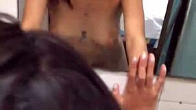 he pounds my tight ass hard in the bathroom