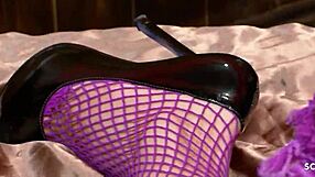 black hair bombshell teen tammie lee fucked rough by big dick client