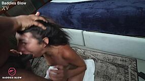 petite braces latina chokes on monster bbc facefuck frenzy