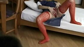 pregnant asian milf gets her pussy ripped clothes fucked hard by group in lingerie