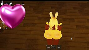 snowbunny encounters massive bbc monster cock roughly in roblox