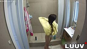 luuv grossys shower fantasy explodes into her real homemade teen debut!!