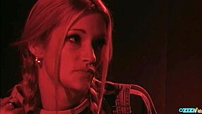 i'm gettin pounded hard by this stud in latex heels... damn!