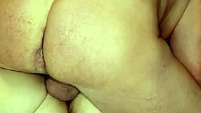 Pounding her big pussy till filled deep