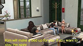 Weekend with friend's wife turns into bold fucking?