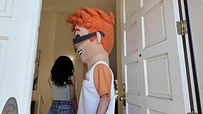 black-haired harley haze rides big cock after toy play