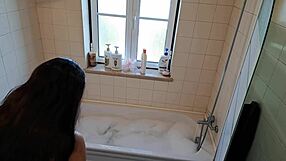 Latina Wife Summons Handyman for Hot Tub Tease