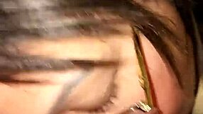 My stepmom catches my bad grades and punishes with her fat tits creampie fuck