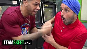 Lily Lou Caught Stealing, Tag-Teamed by Employees!