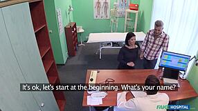 wanna see this cheating wife ride doctor's big cock right after hubby leaves?