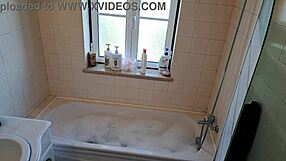 Latina Wife Summons Handyman for Hot Tub Tease